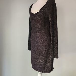 White House Black Market Sparkle Sweater Dress